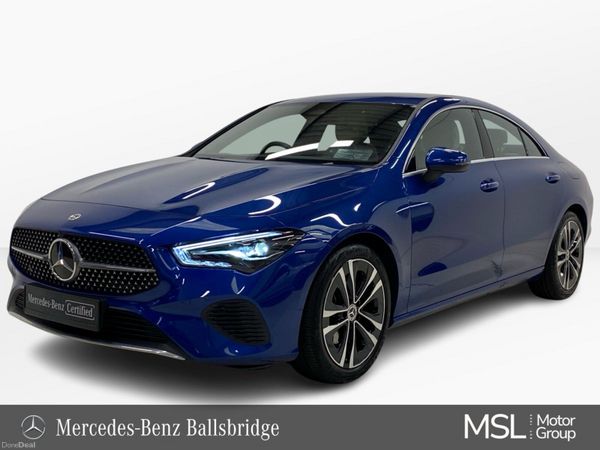 Mercedes-Benz CLA Saloon, Petrol, 2025, Blue