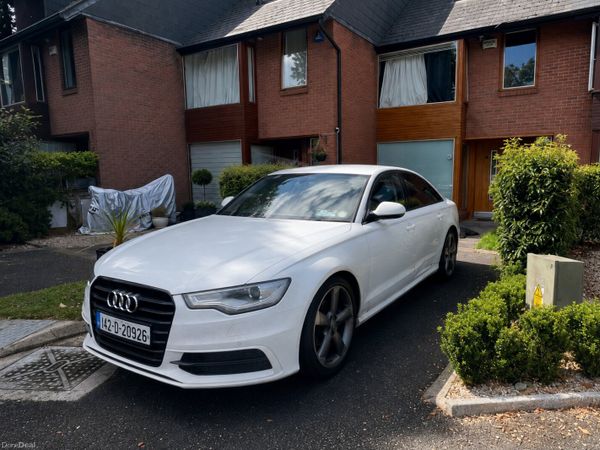 Audi A6 Saloon, Diesel, 2014, White
