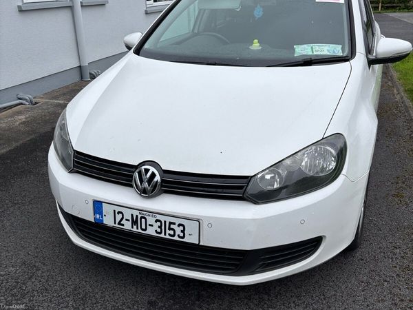 Volkswagen Golf Hatchback, Diesel, 2012, White