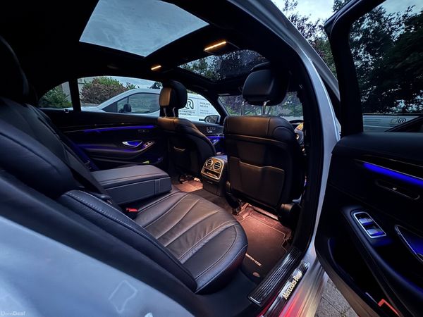 Mercedes-Benz S-Class Saloon, Petrol Plug-in Hybrid, 2017, Silver