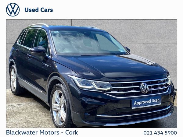 Volkswagen Tiguan SUV, Diesel, 2022, Black