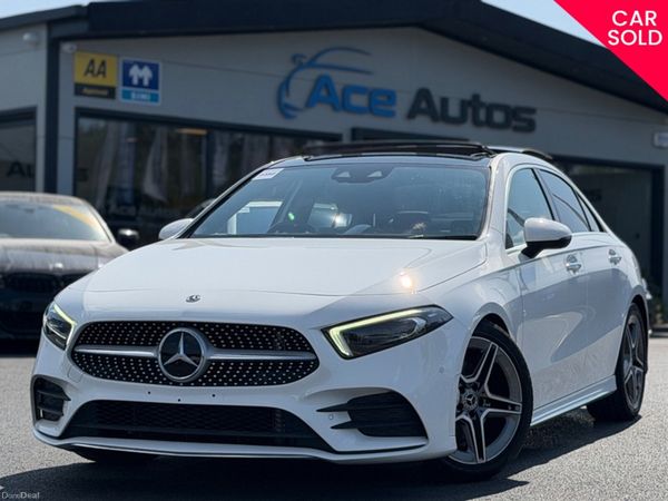 Mercedes-Benz A-Class Saloon, Petrol, 2021, White