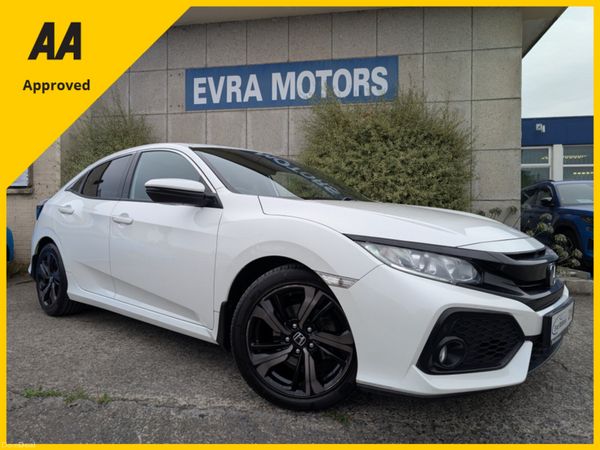 Honda Civic Hatchback, Petrol, 2019, White