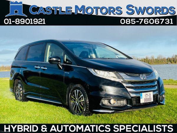 Honda Odyssey MPV, Petrol Hybrid, 2017, Black