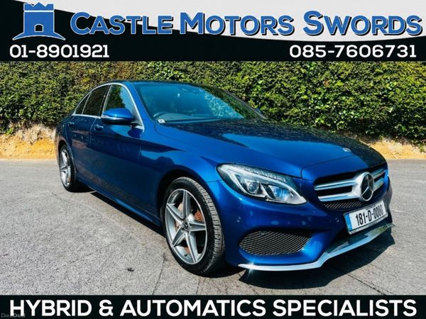 Mercedes-Benz C-Class Saloon, Diesel, 2018, Blue