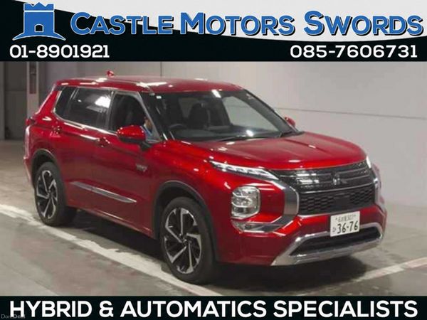 Mitsubishi Outlander SUV, Petrol Plug-in Hybrid, 2024, Red