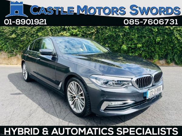 BMW 5-Series Saloon, Petrol Plug-in Hybrid, 2017, Grey