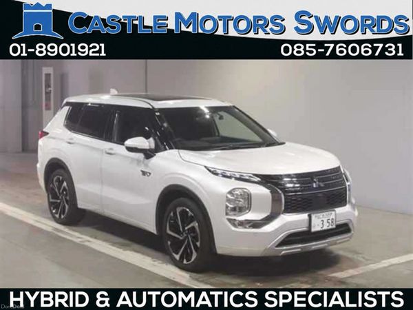 Mitsubishi Outlander SUV, Petrol Plug-in Hybrid, 2022, White