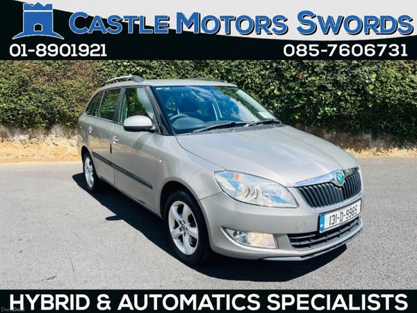 Skoda Fabia Estate, Petrol, 2013, Beige
