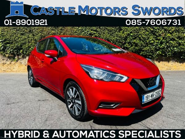 Nissan Micra Hatchback, Petrol, 2019, Red