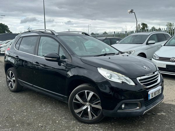 Peugeot 2008 Hatchback, Petrol, 2016, Black