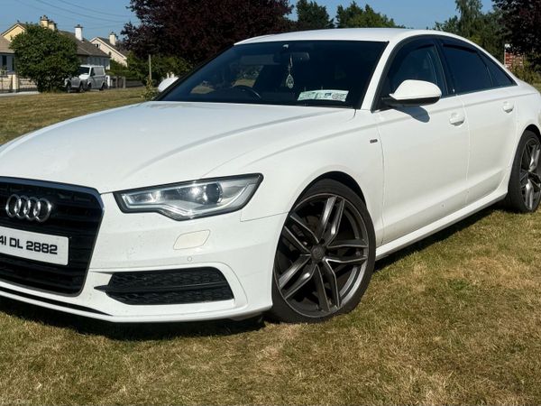 Audi A6 Saloon, Diesel, 2014, White