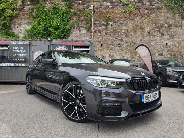 BMW 5-Series Saloon, Petrol Plug-in Hybrid, 2019, Grey