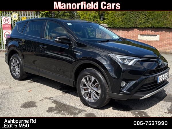 Toyota RAV4 SUV, Petrol Hybrid, 2016, Black
