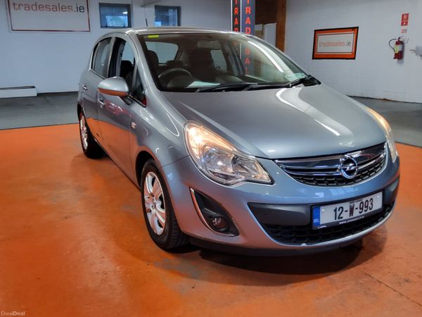 Opel Corsa Hatchback, Petrol, 2012, Silver