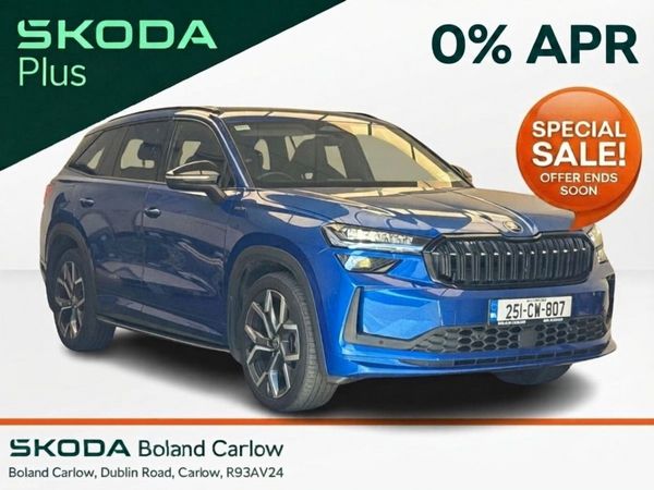 Skoda Kodiaq SUV, Diesel, 2025, Blue