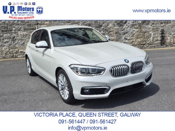 BMW 1-Series Hatchback, Diesel, 2019, White