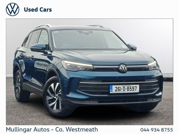 Volkswagen Tiguan SUV, Diesel, 2026, Blue