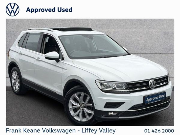 Volkswagen Tiguan SUV, Diesel, 2019, White