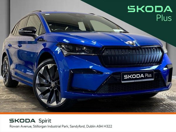 Skoda Enyaq Estate, Electric, 2022, Blue
