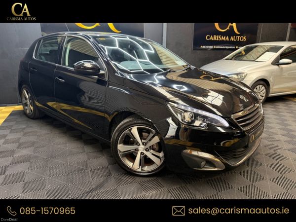 Peugeot 308 Hatchback, Petrol, 2015, Black