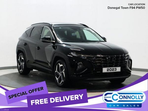 Hyundai Tucson SUV, Petrol Hybrid, 2023, Black