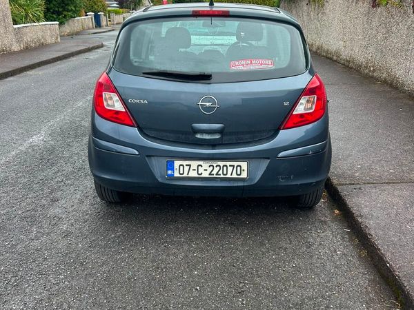 Opel Corsa Hatchback, Petrol, 2007, Blue