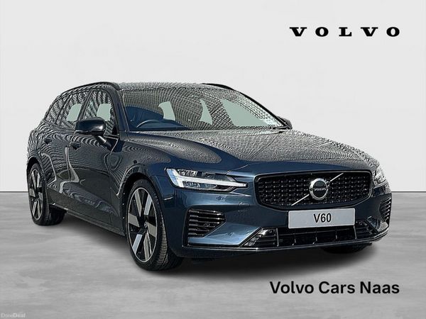 Volvo V60 Estate, Petrol Plug-in Hybrid, 2025, Blue
