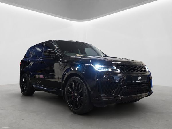 Land Rover Range Rover Sport SUV, Petrol Plug-in Hybrid, 2021, Black