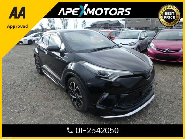 Toyota C-HR SUV, Petrol Hybrid, 2018, Black
