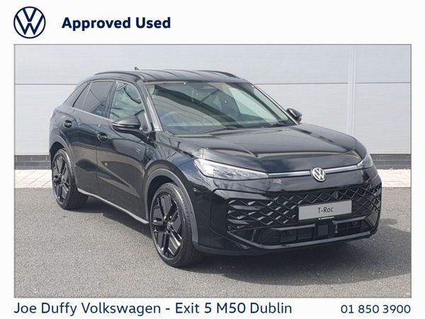 Volkswagen T-Roc SUV, Petrol, 2026, Black