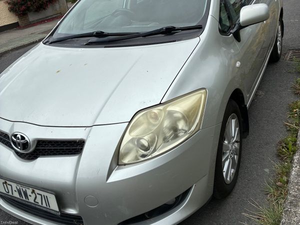 Toyota Auris Hatchback, Petrol, 2007, Silver
