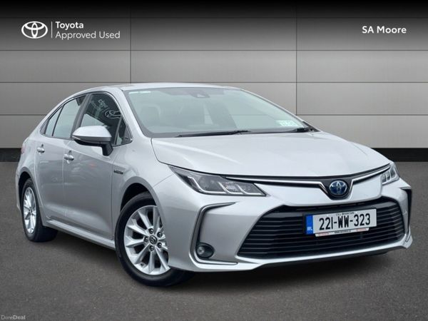 Toyota Corolla Saloon, Petrol Hybrid, 2022, Grey