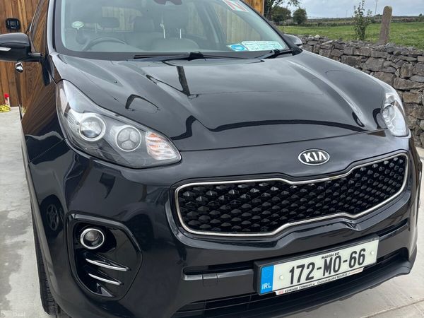 Kia Sportage SUV, Diesel, 2017, Black