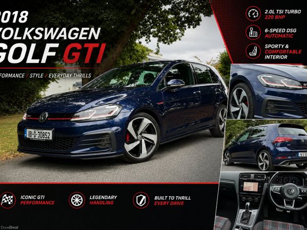 Volkswagen Golf Estate, Petrol, 2018, Blue