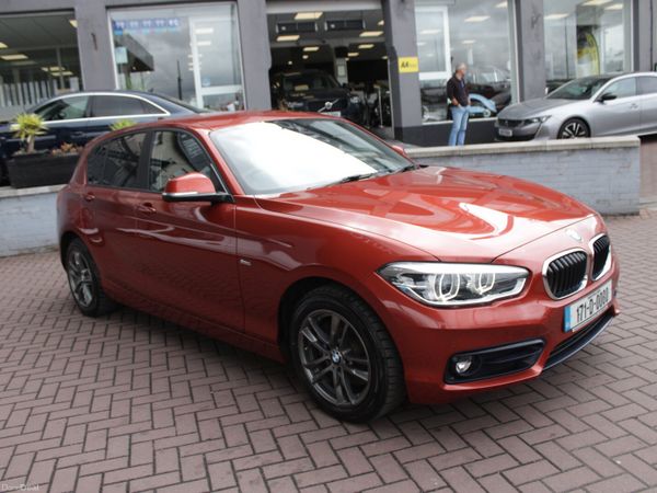 BMW 1-Series Hatchback, Diesel, 2017, Orange
