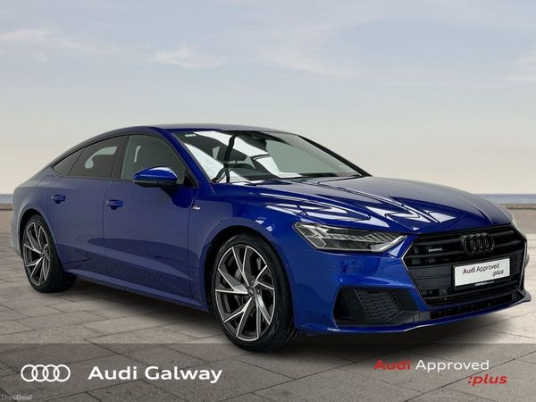 Audi A7 Hatchback, Petrol Plug-in Hybrid, 2023, Blue