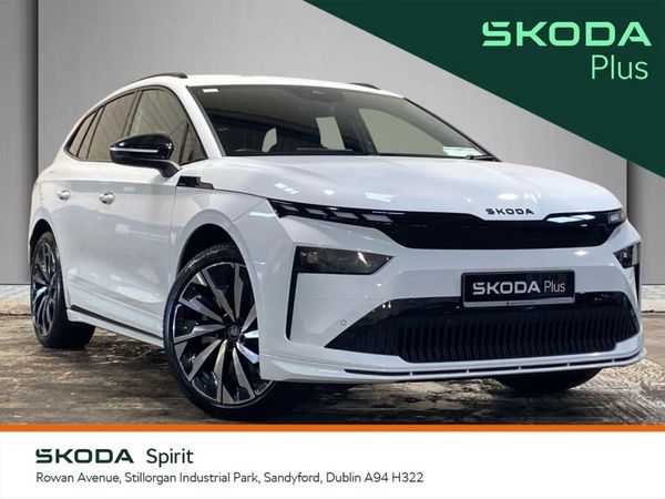Skoda Enyaq Estate, Electric, 2026, White