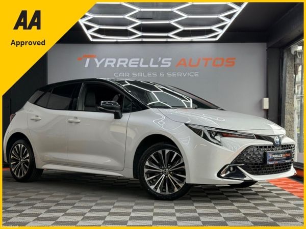 Toyota Corolla Hatchback, Petrol Hybrid, 2024, White