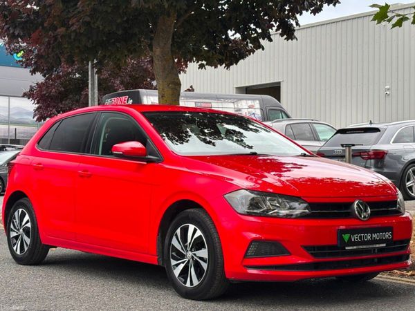 Volkswagen Polo Hatchback, Petrol, 2019, Red