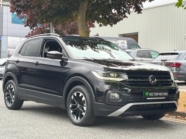 Volkswagen T-Cross SUV, Petrol, 2021, Black