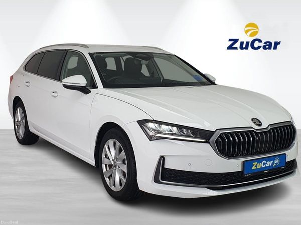 Skoda Superb Estate, Petrol Plug-in Hybrid, 2026, White