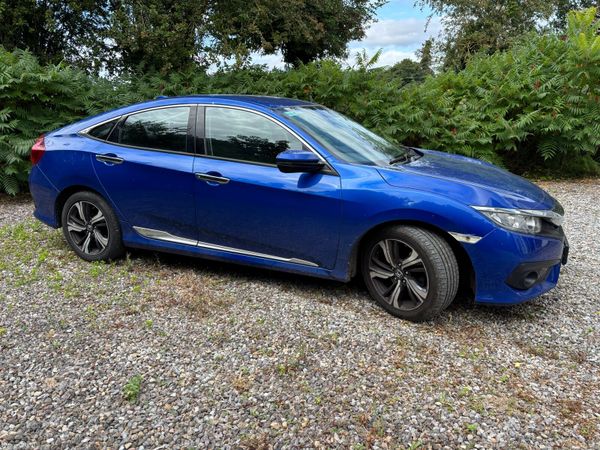 Honda Civic Saloon, Diesel, 2020, Blue