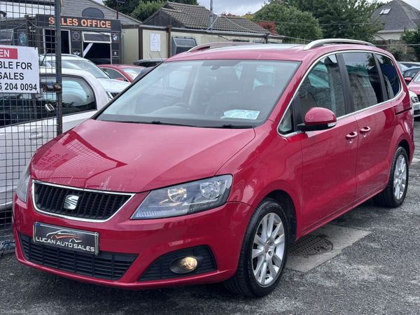 SEAT Alhambra MPV, Diesel, 2011, Red