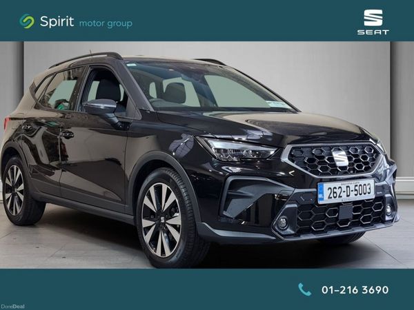 SEAT Arona SUV, Petrol, 2026, Black