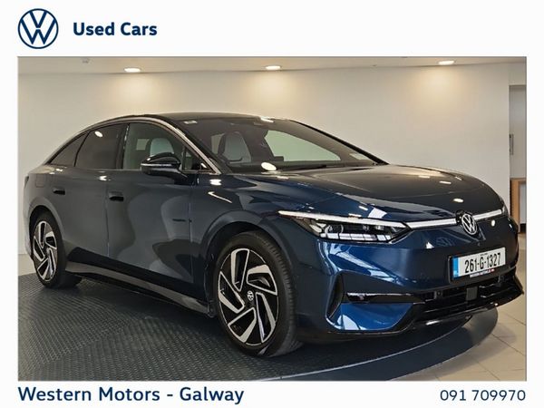Volkswagen ID.7 Saloon, Electric, 2026, Blue