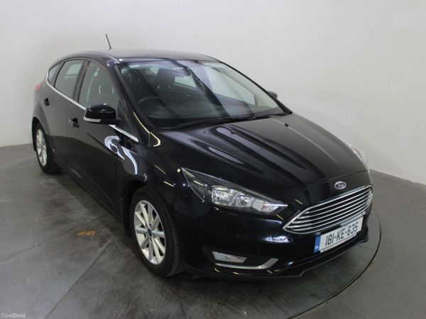 Ford Focus Hatchback, Petrol, 2018, Black