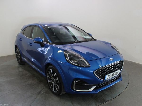Ford Puma MPV, Petrol Hybrid, 2021, Blue