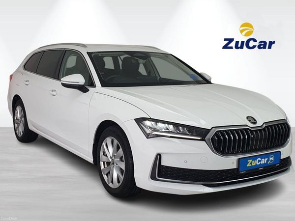 Skoda Superb Estate, Petrol Plug-in Hybrid, 2026, White