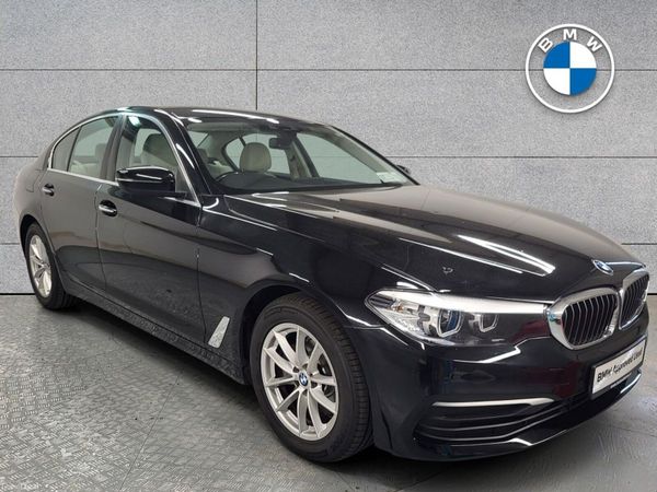BMW 5-Series Saloon, Diesel, 2018, Black